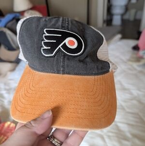American Needle Black and Orange Cap